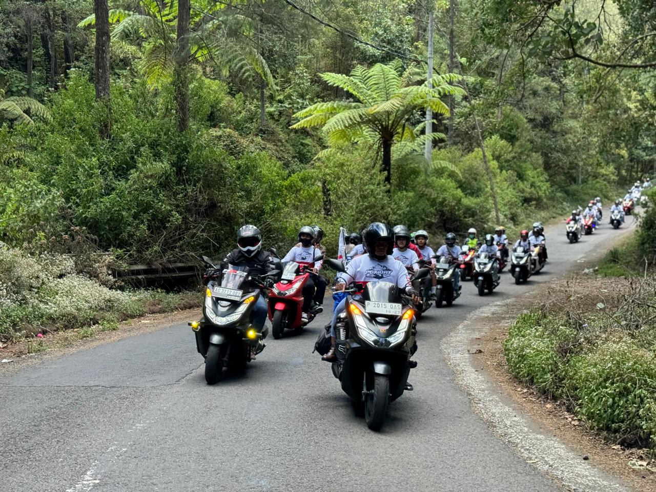 Press Release  2500 konsumen PCX 160 bakal Riding Bareng Jelajah keindahan Trawas.